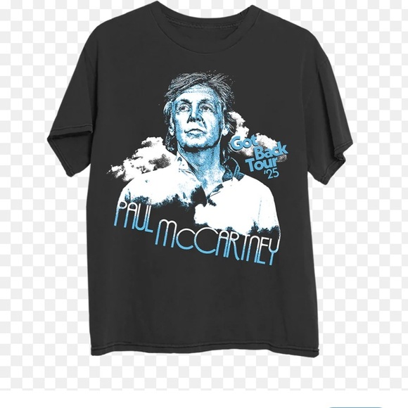 Paul McCarthy Got Back 2025 Tour T-Shirt Black Graphic Sz 2X Unisex NEW - Picture 2 of 10